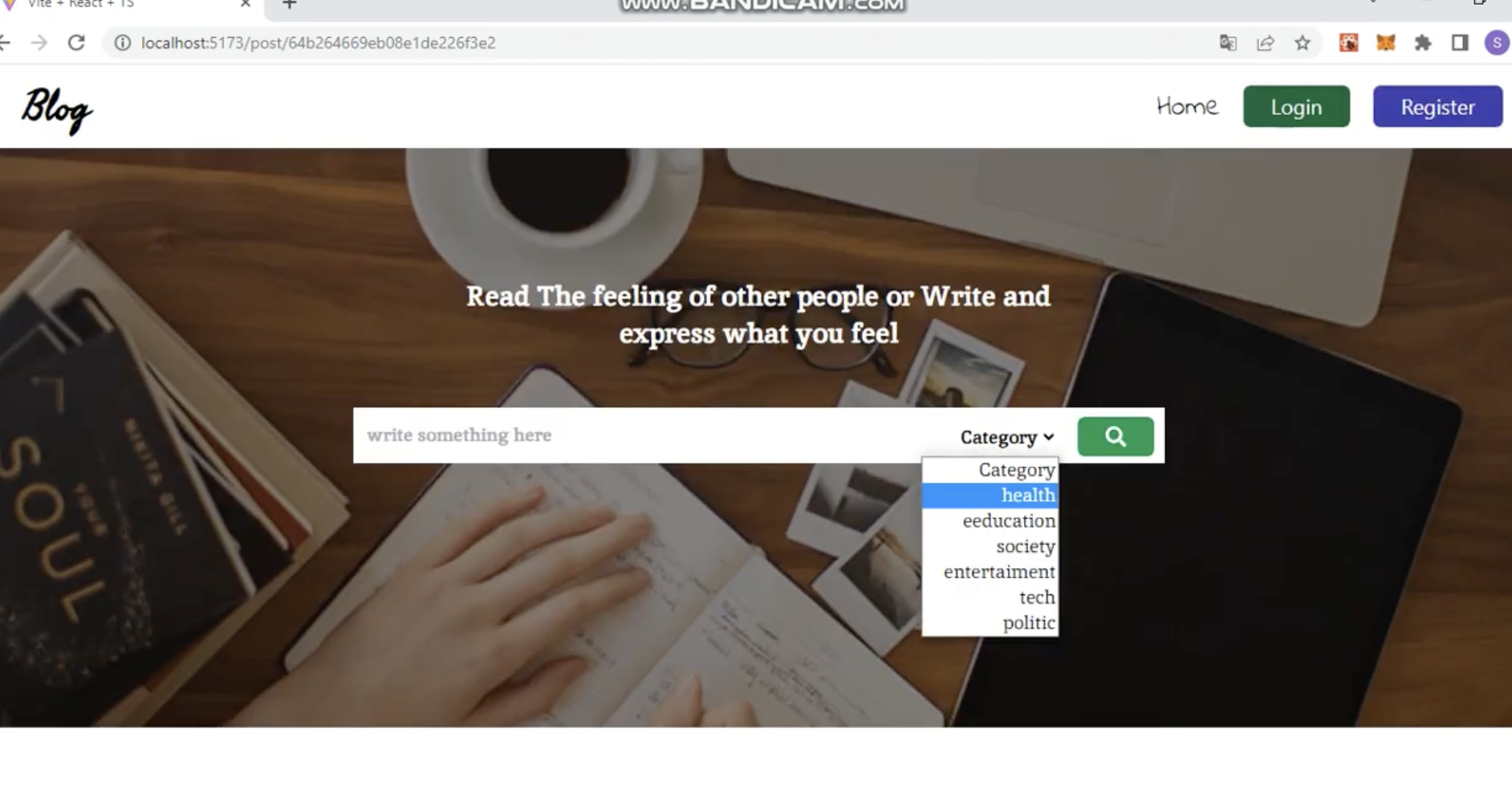 Blog Management Web Application
